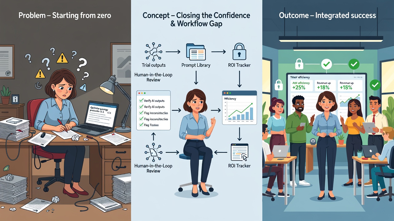 Why 77% of SMBs Use AI but Most Still Feel Stuck — Closing the Confidence & Workflow Gap