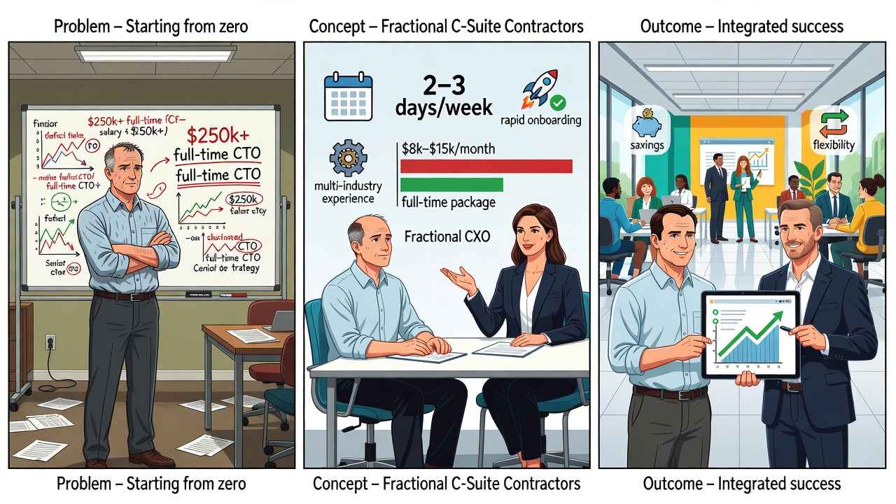 Benefits of Using Fractional C-Suite Contractors for SMBs