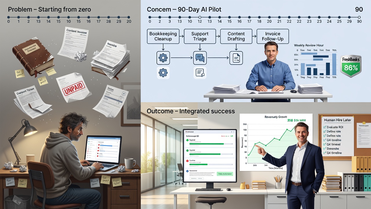 Don’t Hire Yet: The 90-Day AI-Before-Headcount Playbook