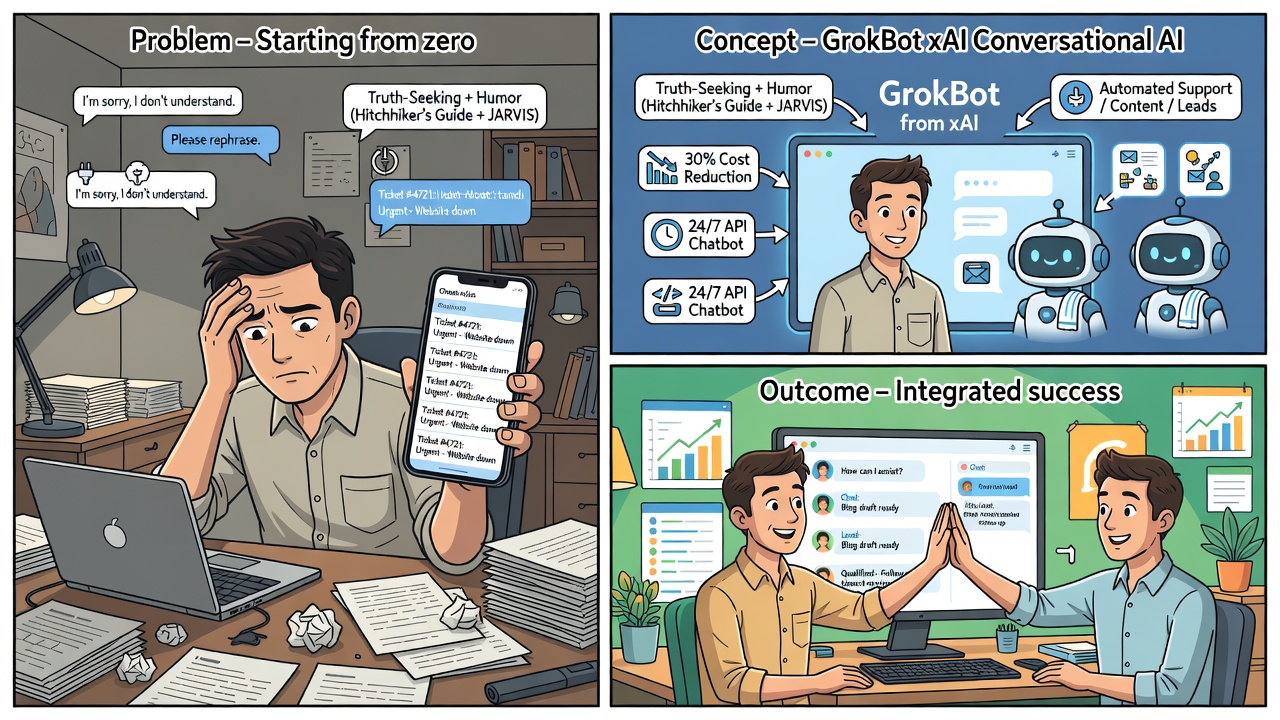 Unlocking AI for Your Small Business: An Introduction to GrokBot and Its Game-Changing Use Cases