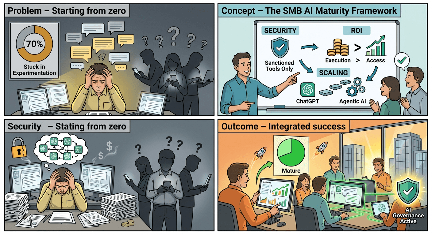 Overcoming SMB AI Pitfalls: Security, ROI, and Scaling Beyond ChatGPT